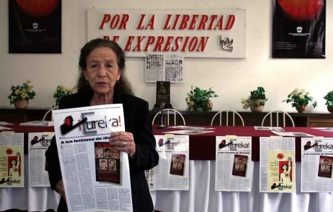 CNDH rinde homenaje póstumo a la activista Rosario Ibarra de Piedra