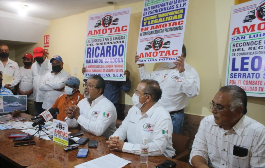 AMOTAC reconoce trabajo de la SCT y de Ricardo Gallardo