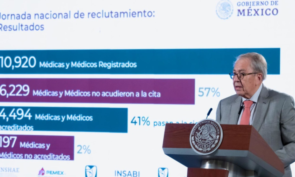 Promete Alcocer nuevo sistema de salud para México en 2023