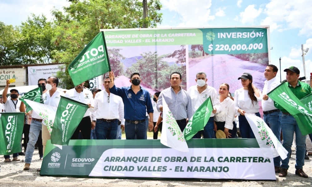 Avanza modernización de la carretera Ciudad Valles - El Naranjo