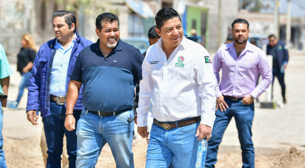 Ricardo Gallardo destaca por cumplir promesas en San Luis Potosí