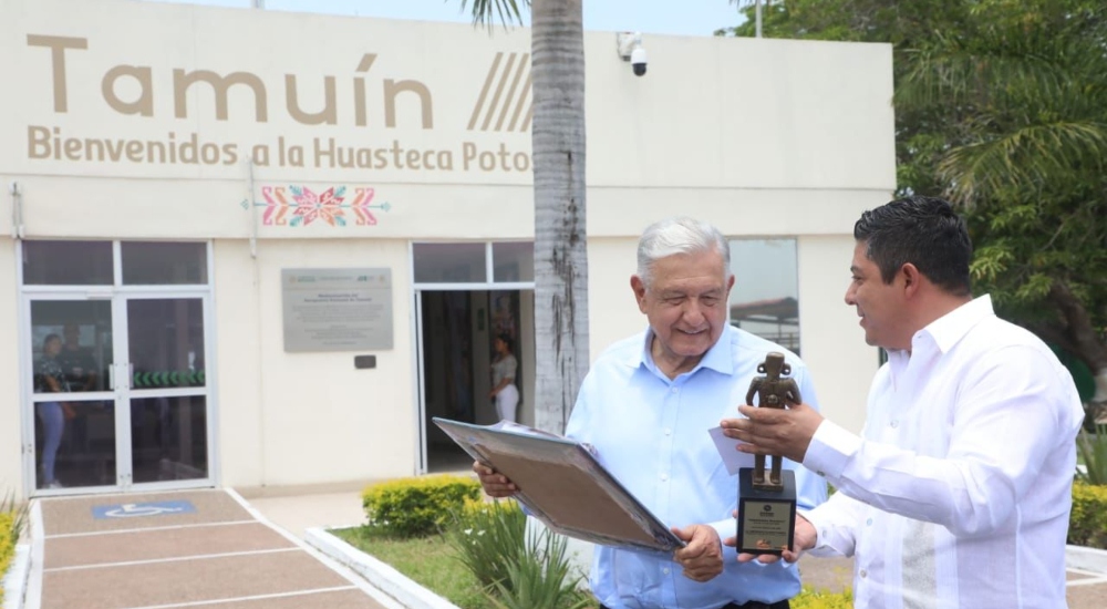 Ricardo Gallardo asegura que el aeropuerto de Tamuín será una realidad en San Luis Potosí