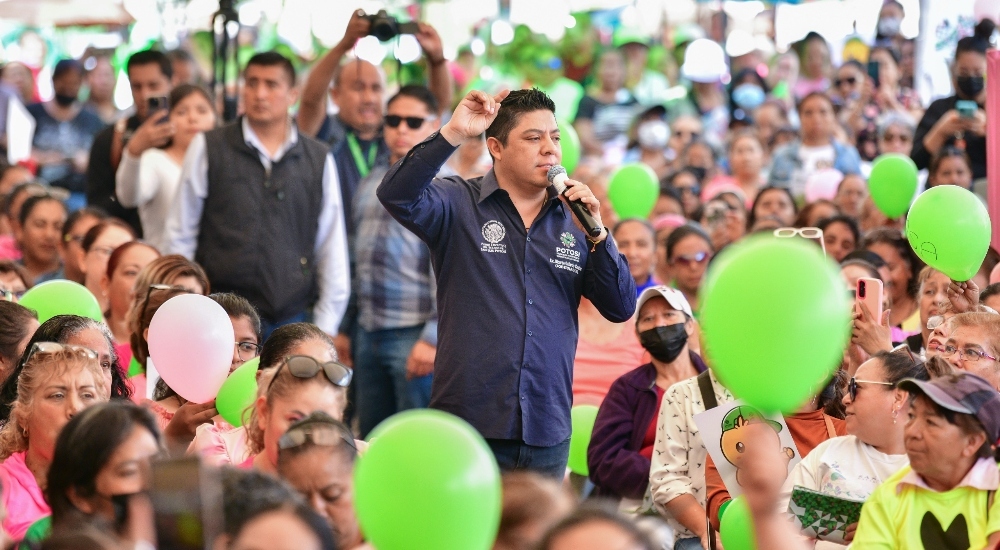 Ricardo Gallardo difunde resultados del Semáforo de Rendimiento Gubernamental