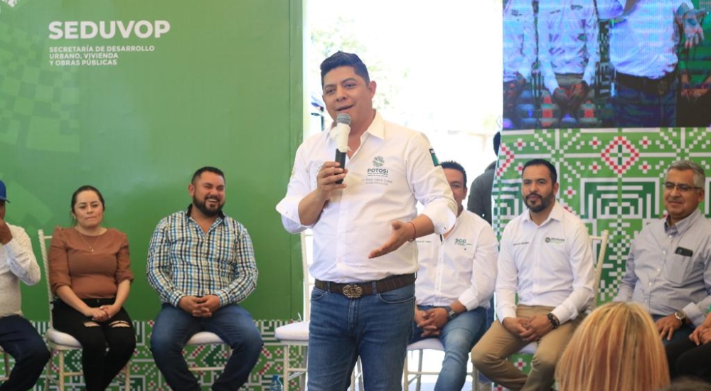 Anuncia Ricardo Gallardo inversión por 2 mil millones de pesos en infraestructura