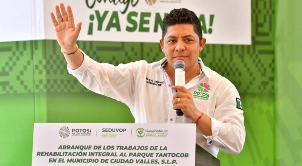 Ricardo Gallardo inicia proyecto industrial en Ciudad Valles