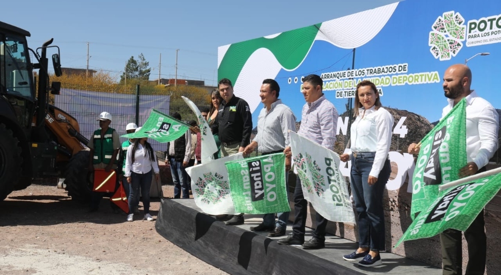 Ricardo Gallardo inicia rehabilitación de unidad deportiva